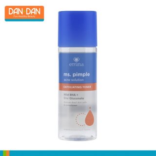 Emina Ms Pimple Acne Solution Exfoliating Toner 100ml - 432841