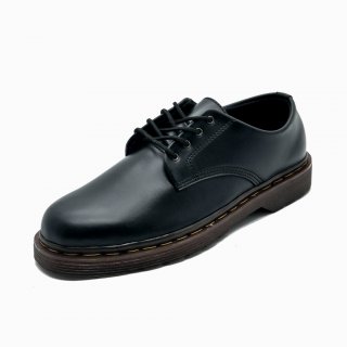 6. Heyjude - Sepatu Black Plain Sepatu Pantofel Pria, Mendukung Tampilan Clean Look 
