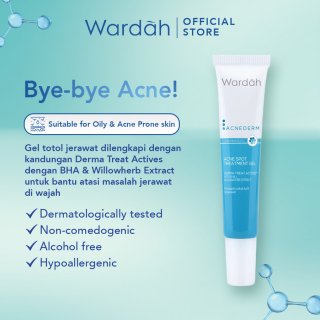 Wardah Acnederm Acne Spot Treatment Gel