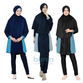 Aghnisan New Premium Baju Renang Muslimah Syari Wanita 