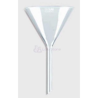 Laboratory Glass Funnel Corong Kaca diameter 150 mm | Isolab Germany