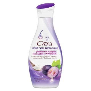 Citra Night Collagen Glow Hand & Body Lotion 210ml