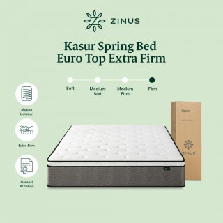 Zinus Spring Bed Euro Top