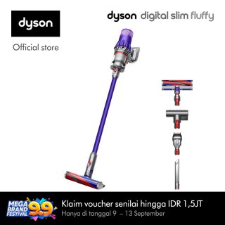 Dyson Digital Slim ™ Fluffy Cordless Vacuum Cleaner (Purple/Iron) 