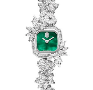 7. Precious Emerald by Harry Winston, Jam Tangan Mewah Banjir Berlian 