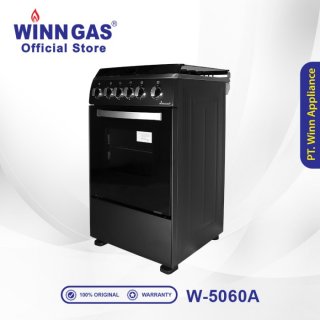 WINN GAS Kompor Standing 4 Stove + Oven W 5060 (Full Otomatis)