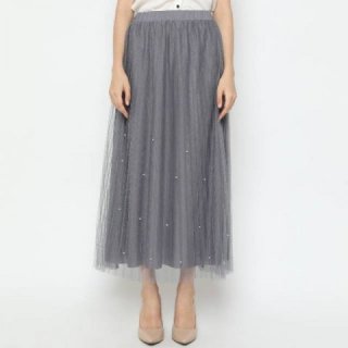 Duapola - Tulle Layer Plisket Skirt