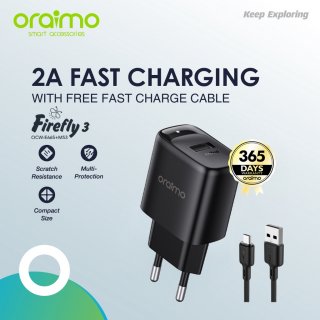 Oraimo Charger Handphone Firefly 3 Quick 