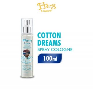 Fres & Natural Spray Cologne Hijab Refresh Cotton Dreams