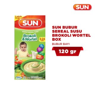 SUN Bubur Sereal Susu Brokoli Wortel