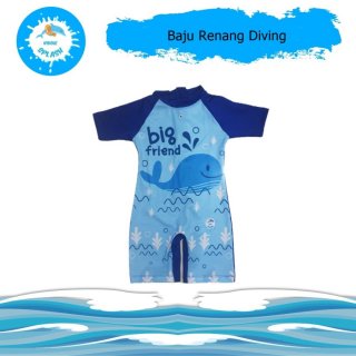 20. Swiming Suit Baju Renang Diving Anak Bayi Baby TK SD - KIDDIE SPLASH