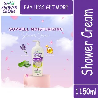 13. SOVVELL Shower Cream Goat's Milk with Lavender