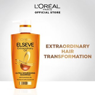 4. L’Oreal Paris Elseve Extraordinary Oil Ultra Nourishment Shampoo, Anti Rambut Kusut
