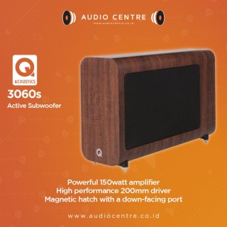 Q Acoustics 3060S walnut Subwoofer