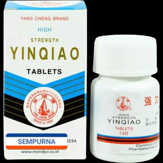 28. Yin Qiao Tablets, Mengandung Bahan Herbal Alami