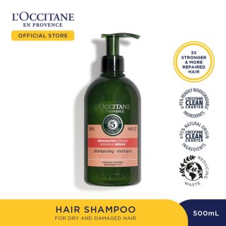 17. L'Occitane 5 Essential Oils Intensive Repair Shampoo
