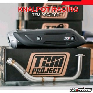 Knalpot Beat FI Beat Deluxe Full Package Standart Racing TZM Project - Vario 125 New