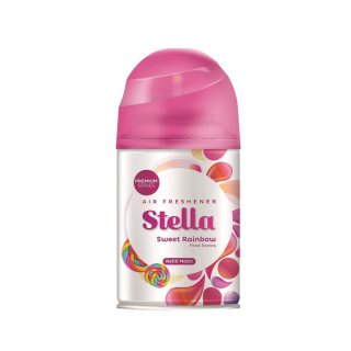 26. Stella Matic Refill Premium Sweet Rainbow, Aroma Khas Permen Manis