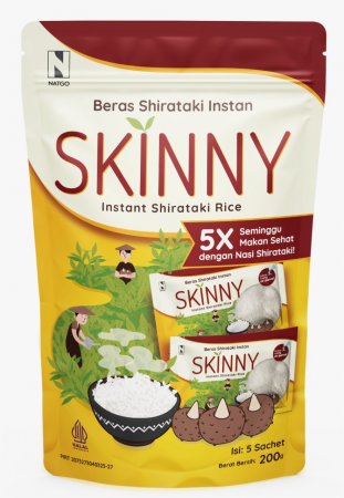 Beras Skinny Shirataki rice instant Box Sachet