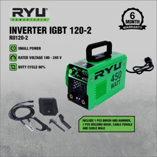 RYU Inverter Igbt RII120-2 - Mesin Las Listrik