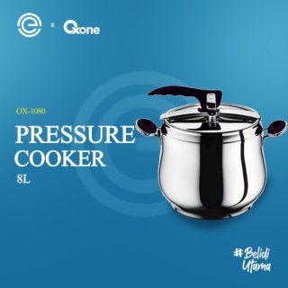 Produk terbaik OXONE Panci Presto Stainless Steel 8 Liter OX-1080