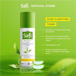 Safi Naturals Toning Toner Lotion Tea Tree Oil