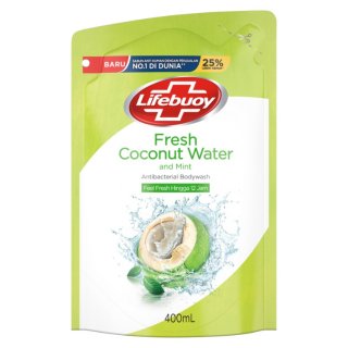 Lifebuoy Body Wash Refill Fresh Coconut Water & Mint