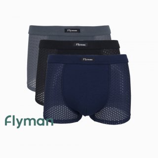 Flyman Celana Dalam Boxer Mesh