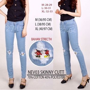 Celana Jeans Wanita Nevada 03 Skinny Cutt