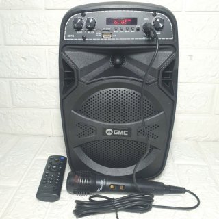 Speaker Portable GMC 897C Bluetooth Karaoke 50W Extra Power Sound