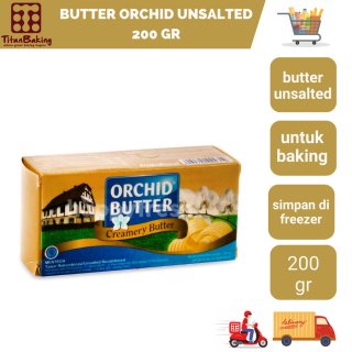 BUTTER ORCHID UNSALTED 200 GR