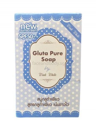 17. Wink White Gluta Pure Soap, Cocok untuk Semua Jenis Kulit