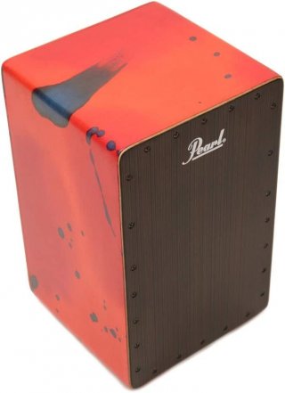 Cajon Pearl Primero Abstract Red