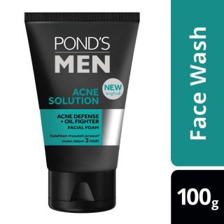 7. POND'S Men Acne Solution Acne Defense and Oil Fighter Facial Foam