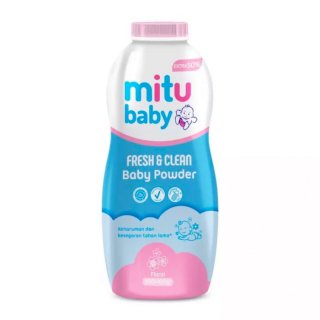 Mitu Baby Powder Fresh & Clean Pink Floral