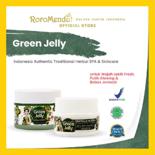 2. Roro Mendut Green Jelly For Acne Prone Skin, Kulit Tampak Glowing