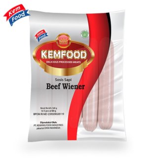 Kemfood Sosis Sapi Beef Wiener