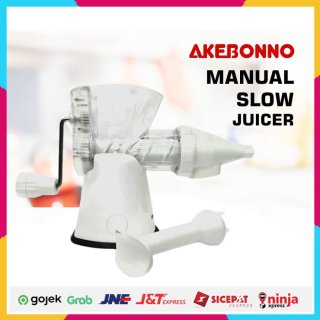 AKEBONNO Manual Juicer II KS199Z / Slow Juicer Non Elektrik