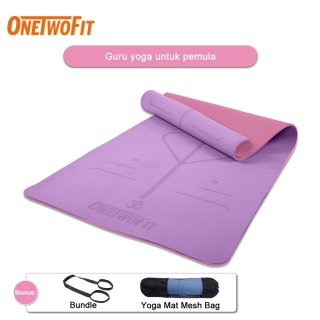 13. OneTwoFit Matras Friendly Yoga Mat