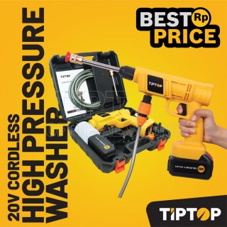 TIP TOP Cordless High Pressure Washer/Jet Cleaner