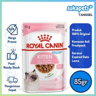 Royal Canin Kitten Gravy Makanan Anak Kucing Wet
