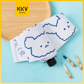 7. Doodle Series Cute Dual-Purpose Umbrella, Mudah Dimasukkan dalam Tas