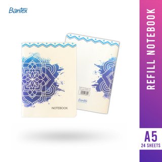 Refill Notebook Bantex / Buku Catatan A5 Motif Mandala #8083 01