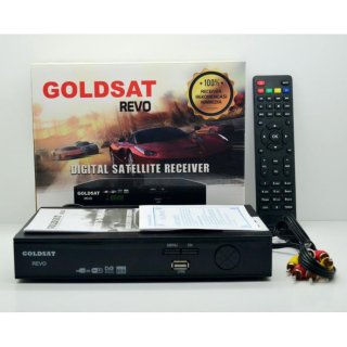 3. GOLDSAT REVO, Sebagai Receiver dan Media Player 