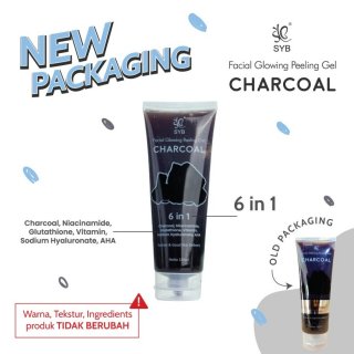 SYB Facial Glowing Peeling Gel With Charcoal