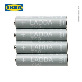 IKEA LADDA Baterai Isi Ulang AAA
