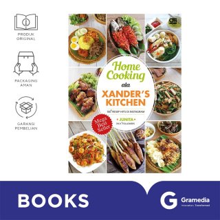 17. Home Cooking ala Xander's Kitchen: 100 Resep Hits di Instagram, Cocok untuk yang Baru Belajar Masak