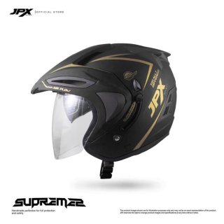 28. JPX Supreme2 Solid, Helm Aman dan Nyaman Dikenakan