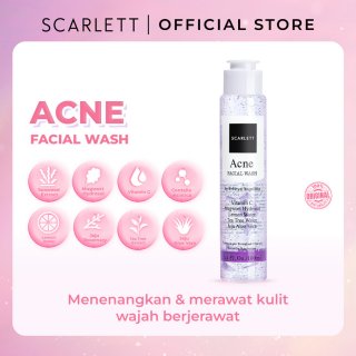 Scarlett Whitening Acne Facial Wash