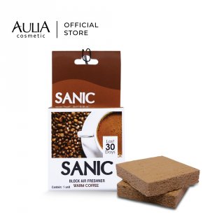 SANIC Block Air Freshener Warm Coffee